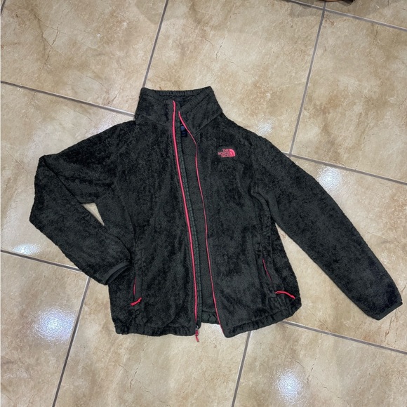 The North Face Jacket Full Zip Green Fleece Sweater Size Large - Picture 7 of 12